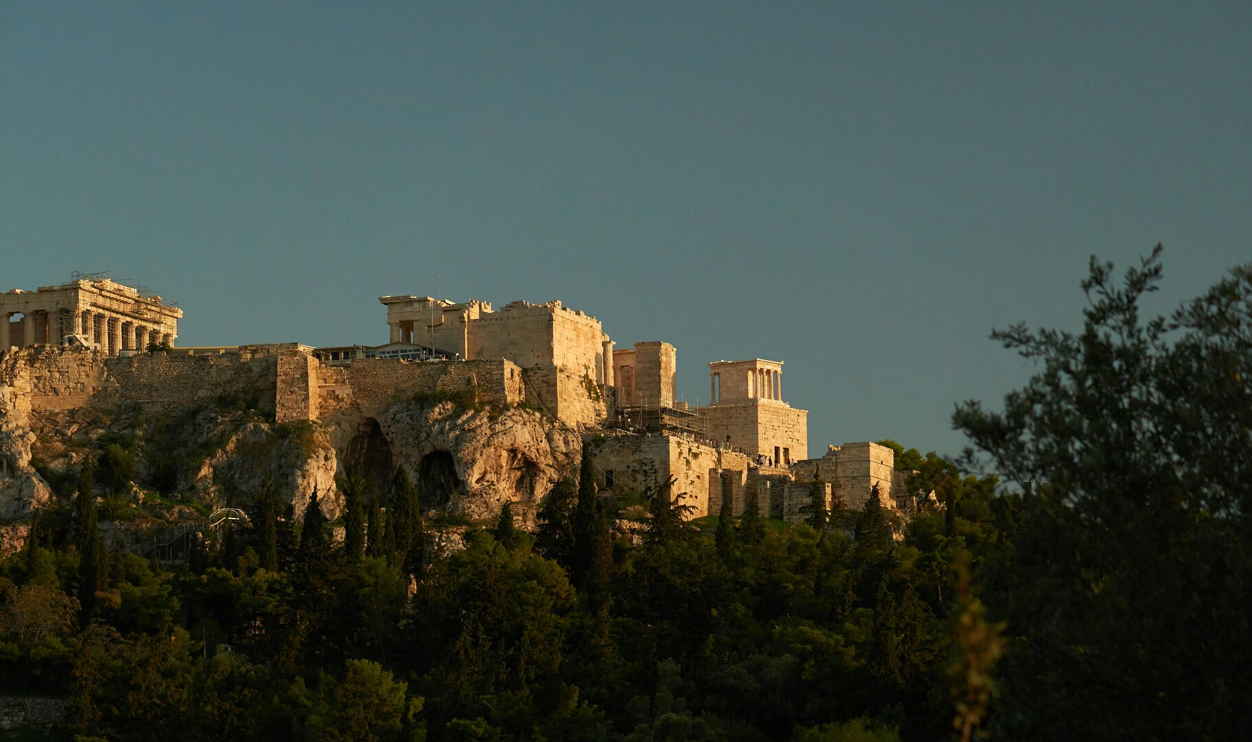 Acropolis Hill Panoramic View