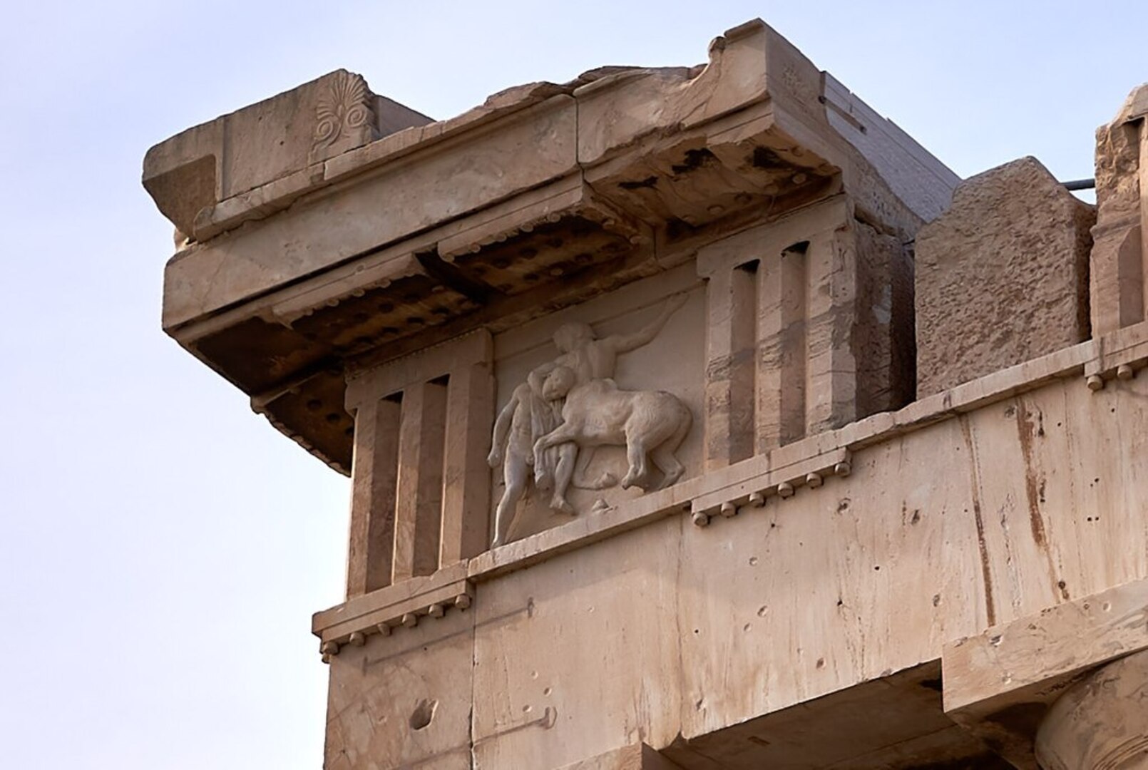 Parthenon Metopes Centaur Battles Relief