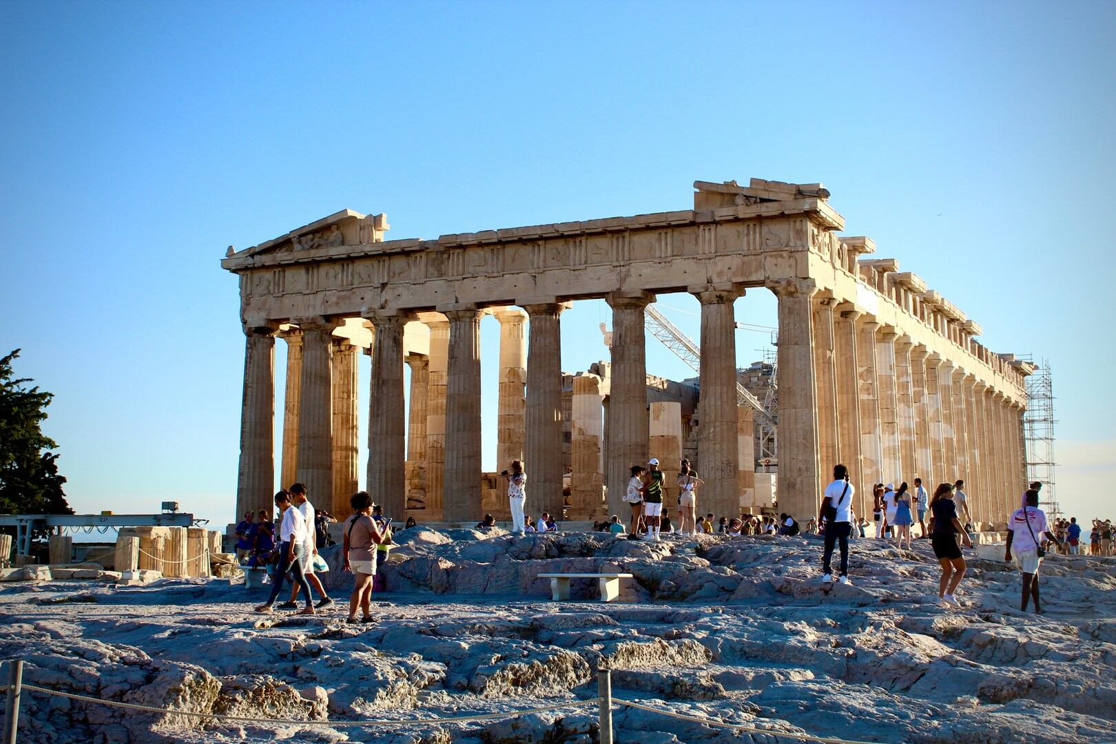 Parthenon Temple on Acropolis